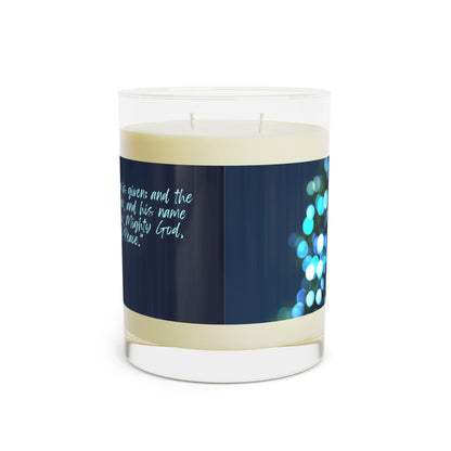 Scented Candle - Full Glass, 11oz - Isaiah 9:6