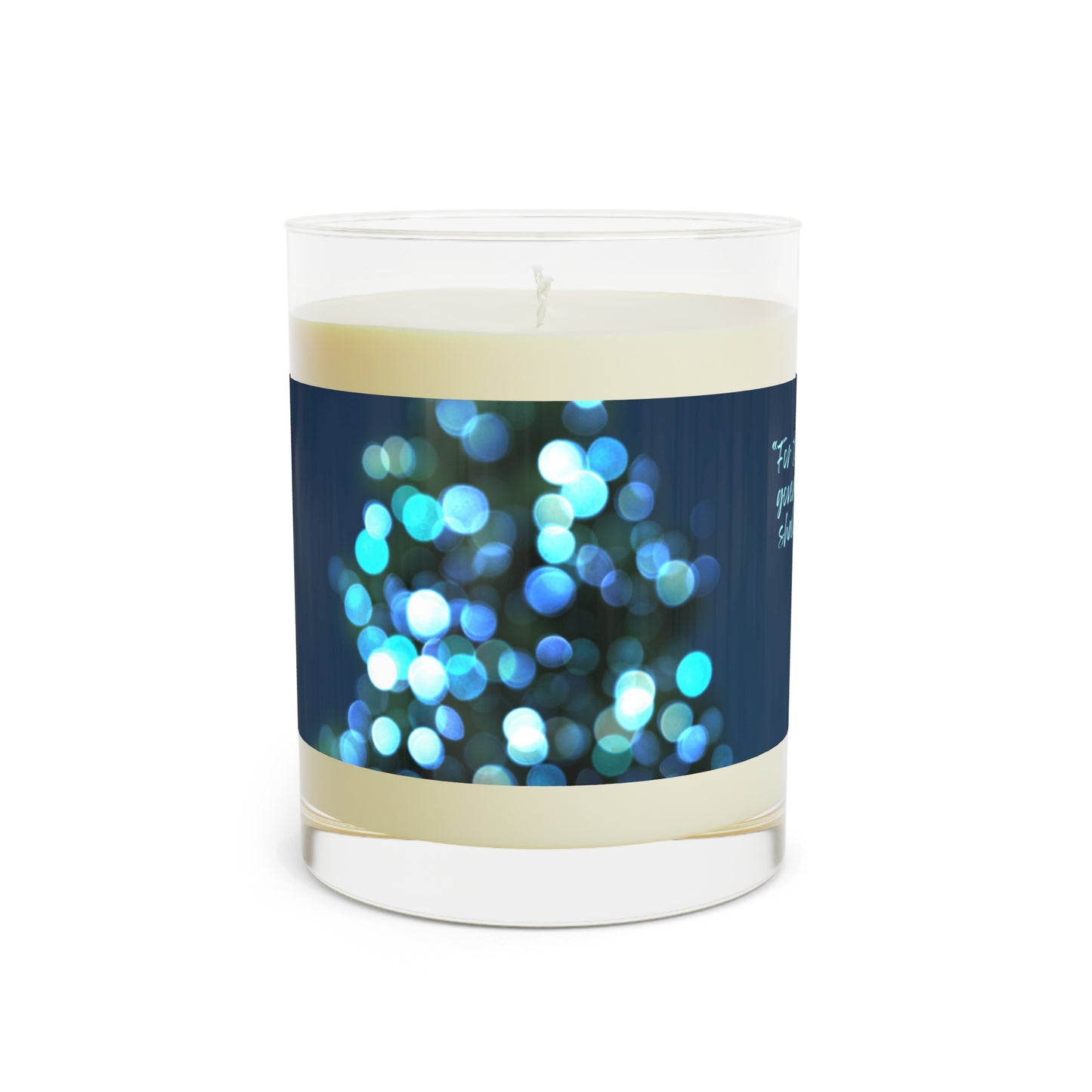 Scented Candle - Full Glass, 11oz - Isaiah 9:6