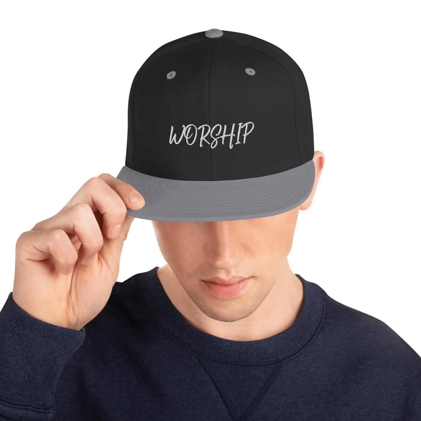 Snapback Hat - WORSHIP