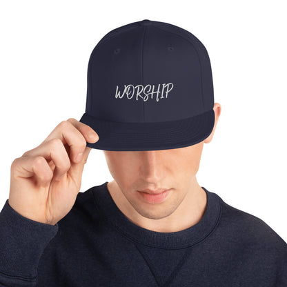 Snapback Hat - WORSHIP