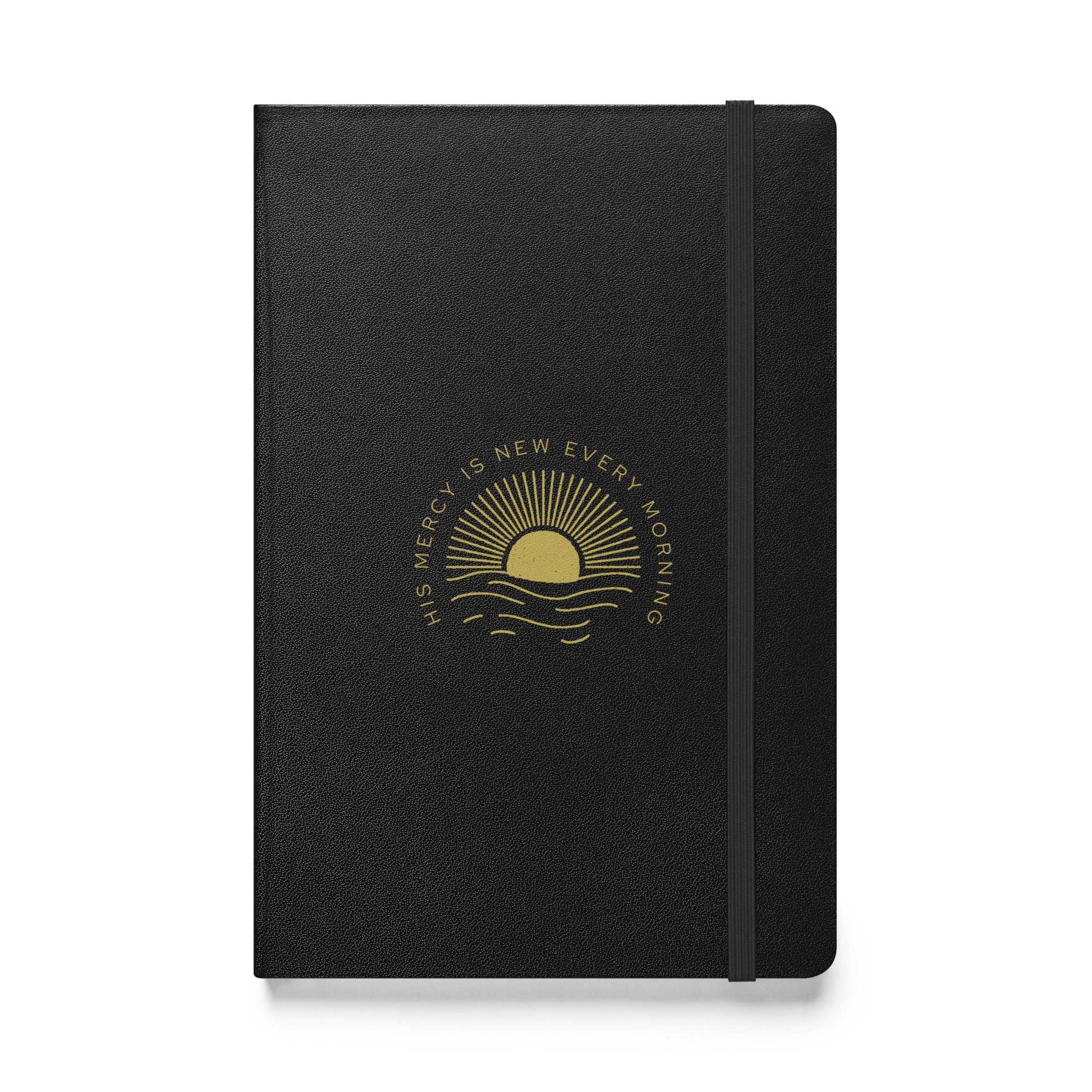 Hardcover bound notebook - HIS MERCY IS NEW