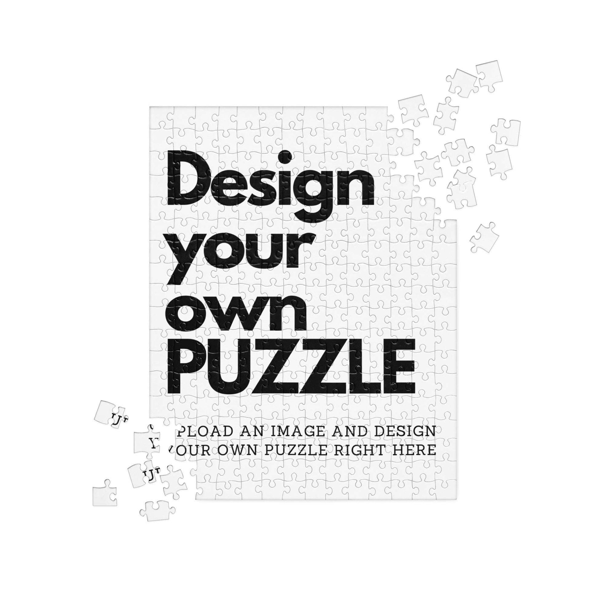 Jigsaw puzzle - DESIGN YOUR OWN (portrait)