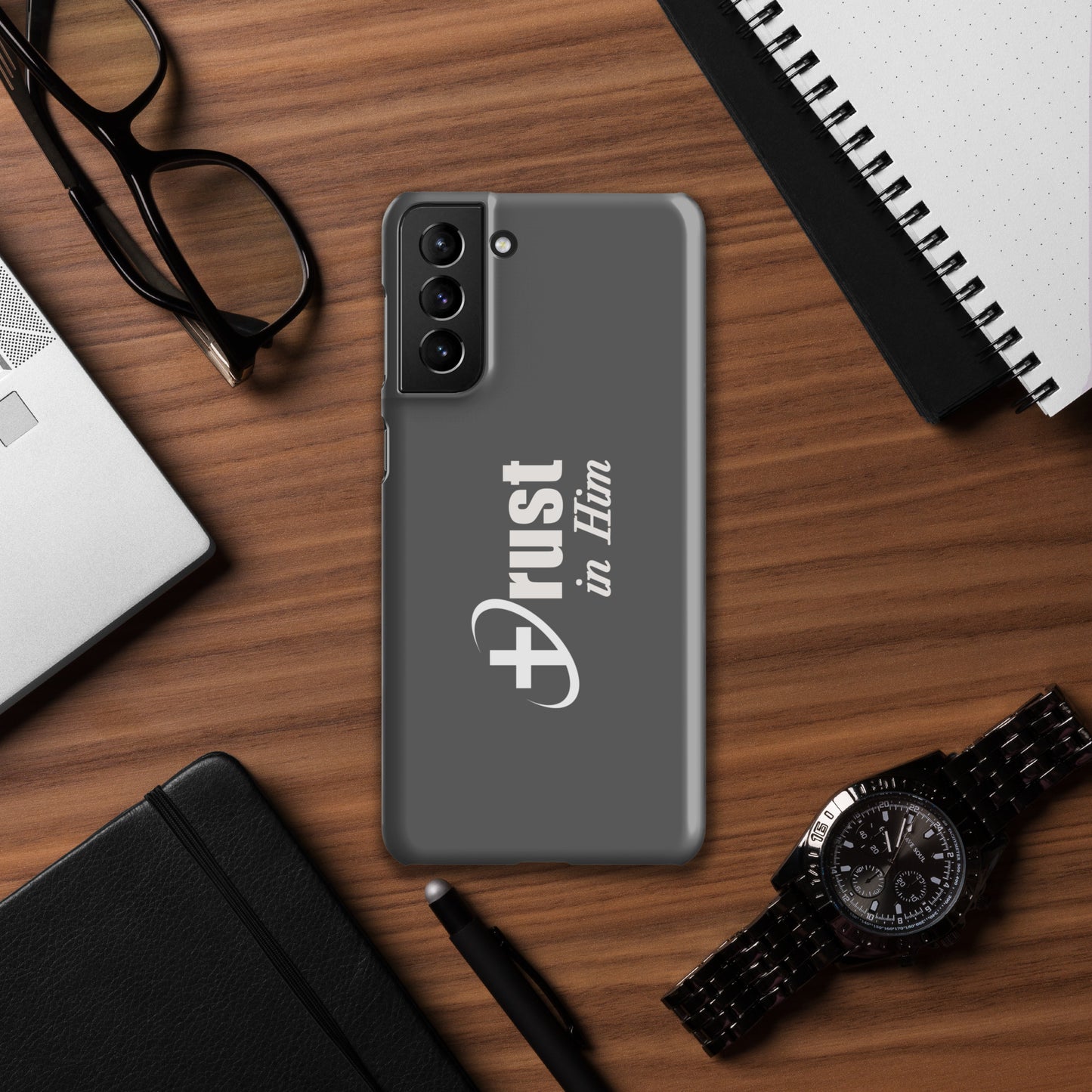 Snap case for Samsung® - TRUST IN HIM