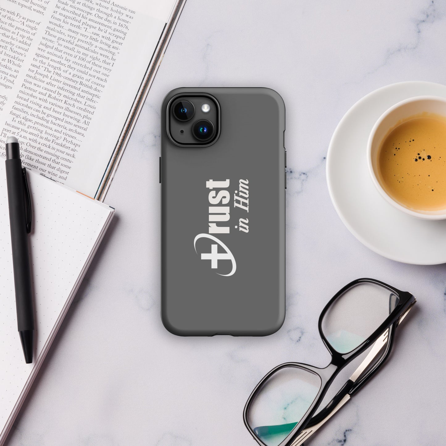 Tough Case for iPhone® - TRUST IN HIM