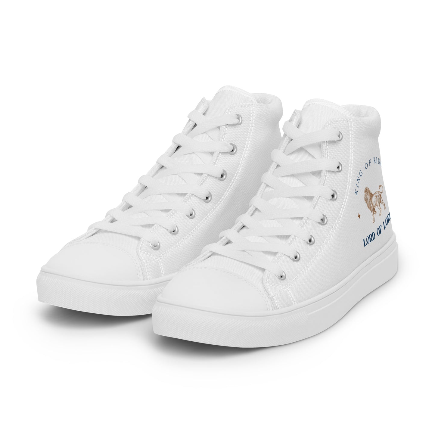 Women’s high top canvas shoes - KING OF KINGS