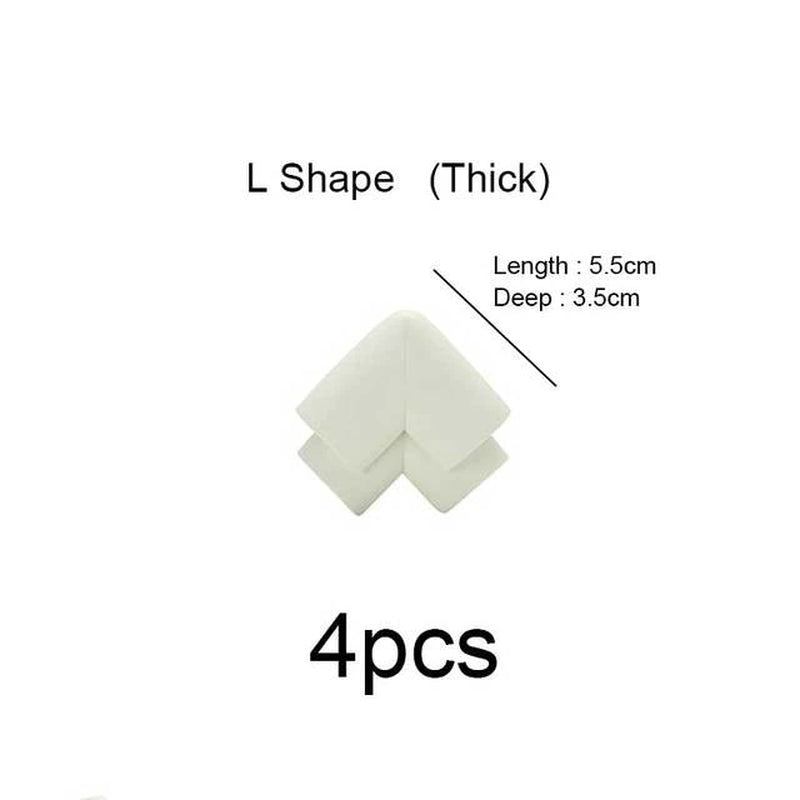 4Pcs Child Baby Safety Colorful Protector Strip Soft Edge Table Corners Protection Guards Cover Toddler Infant Anticollision