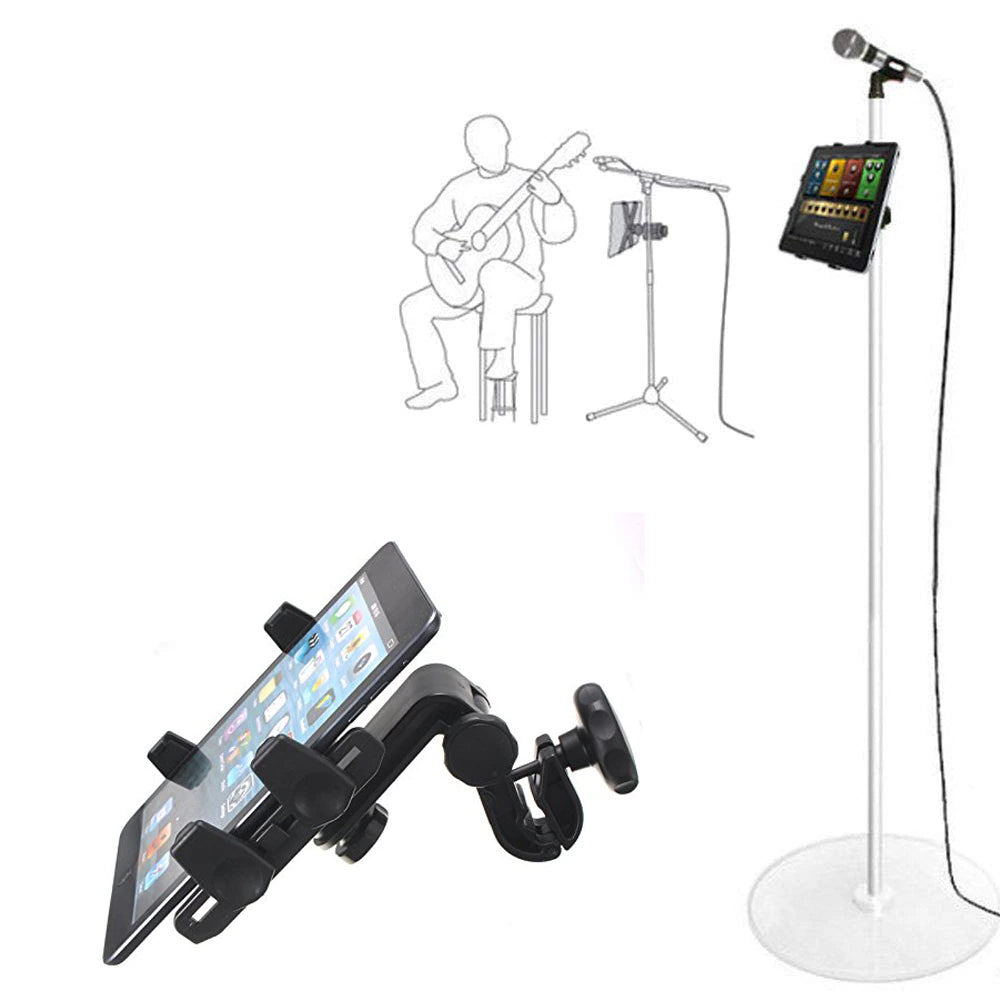 iPad / Tablet Holder for Microphone Stand