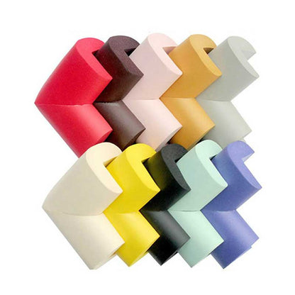 4Pcs Child Baby Safety Colorful Protector Strip Soft Edge Table Corners Protection Guards Cover Toddler Infant Anticollision