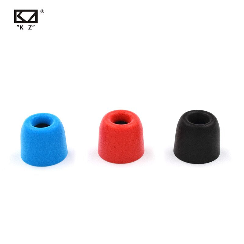 KZ 1Pair(2Pcs)\ 3Pair(6Pcs) Noise Isolating Comfortble Memory Foam Ear Tips Ear Pads Earbuds for in Earphone for ZSX EDX ASX DQ6
