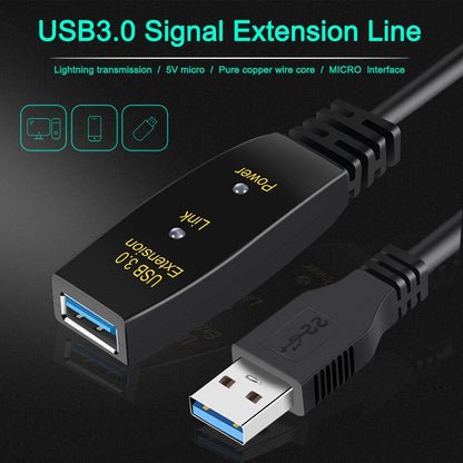 Active USB 3.0 Extension Cable Type a Male to Female Extender Cord (various lengths from 5 to 20 m)