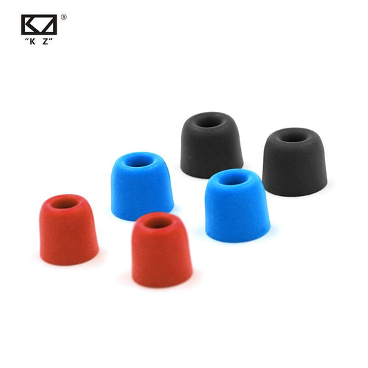 KZ 1Pair(2Pcs)\ 3Pair(6Pcs) Noise Isolating Comfortble Memory Foam Ear Tips Ear Pads Earbuds for in Earphone for ZSX EDX ASX DQ6