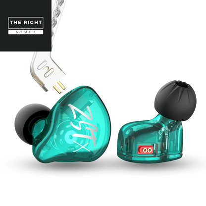 THE STARTER! Perfect In-Ears for Guitars and Vocals: Immerse Yourself in Music with the KZ ZST X Hybrid Earphones